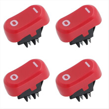 Lot de 4 interrupteurs de rechange pour aspirateur : interrupteur d'alimentation du moteur et accessoires pour aspirateur.