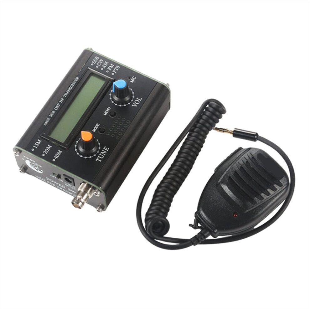 5W Usdx Transceiver With Handheld Mic 3-Band All Mode Hf Transceiver Radio Transceiver Supporting 15M 20M 40M Bands 4851810661259