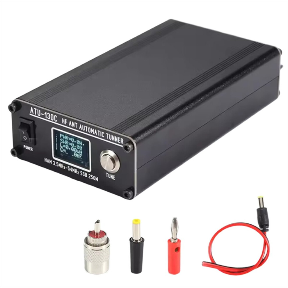 New Atu-130C 250W 3.5Mhz-54Mhz Hf Automatic Antenna Tuner Supports Am Fm Cw Ssb For Amateur Radio Hf Transcceiver 4851810676994