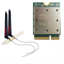 Upgrade Tri Band FME-865 WiFi7 Wireless WiFi Card Bluetooth 5.4 2.4G/5G/6Ghz Wireless Network Adapter für Win11