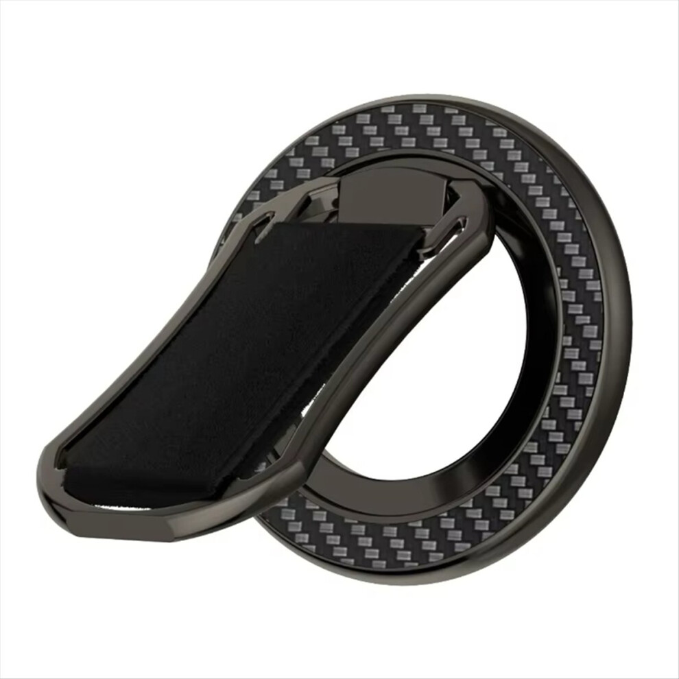 Magnetic Phone Holder For 360 Degree Rotation Double Magnet Finger Ring Stand For 15 16 Black 4851810678042