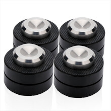 4PCS Hifi Audio Speakers Amplifier Preamp Anti- Foot Feet Pads Absorber Stands Spikes