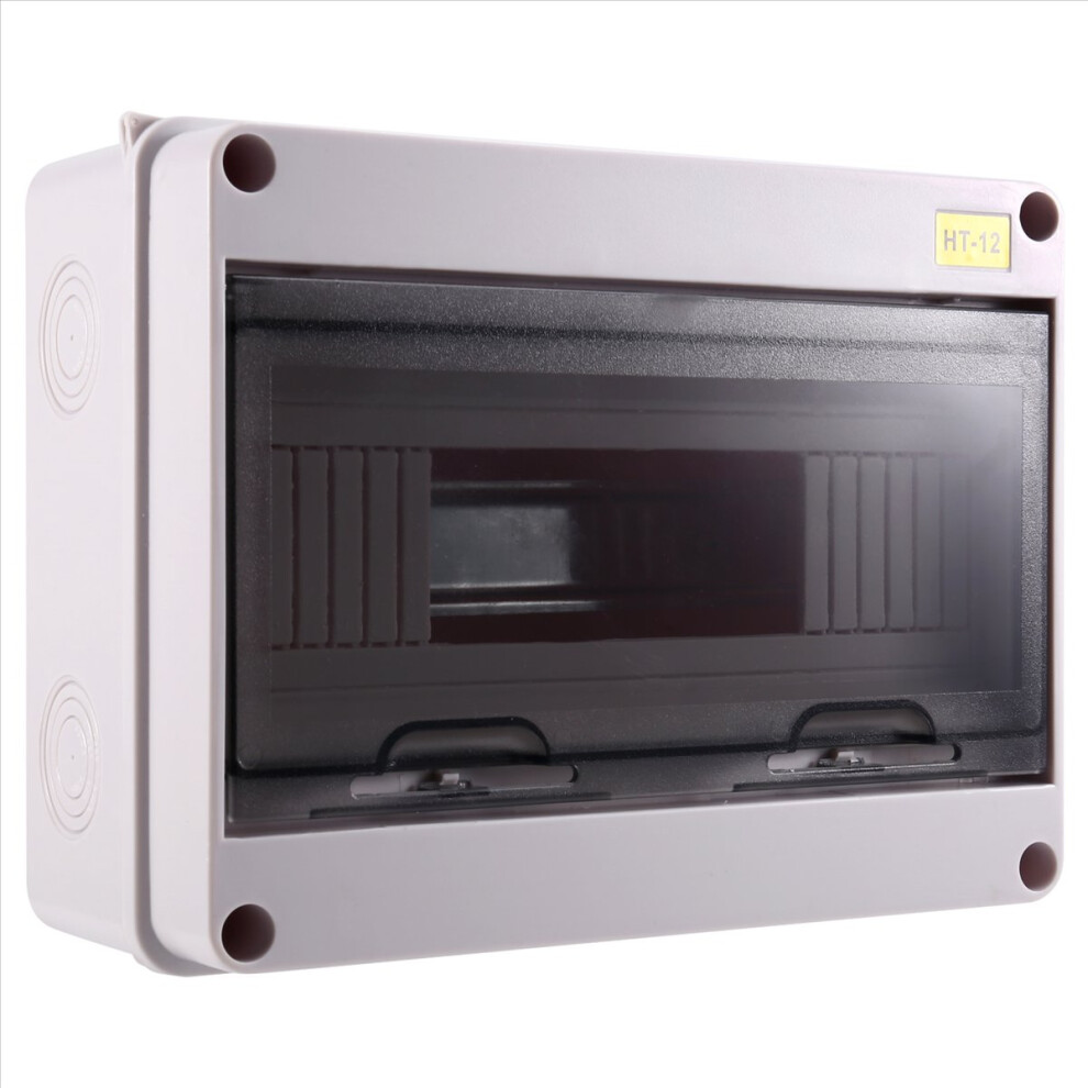 Ht-12 Way Ip65 Mcb Breaker Box Distribution Protection Box Abs Power Electronic Din Rail Enclosure For Circuit Breaker 4851755692486