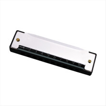 Mondharmonica met 10 gaten in C-stemming, geschikt voor muziekliefhebbers, educatief speelgoed en muziekinstrument.
