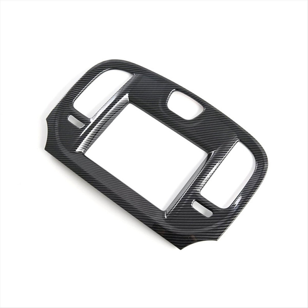 Central Control Navigation Panel Trim Cover For 300 300C 2015-2023 Carbon Fiber Interior Accessories 4851755619926