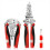 Foldable New Wire Stripper with Test Pencil Professional Cutting and Pulling Wires Multifunctional Wire Stripper 7