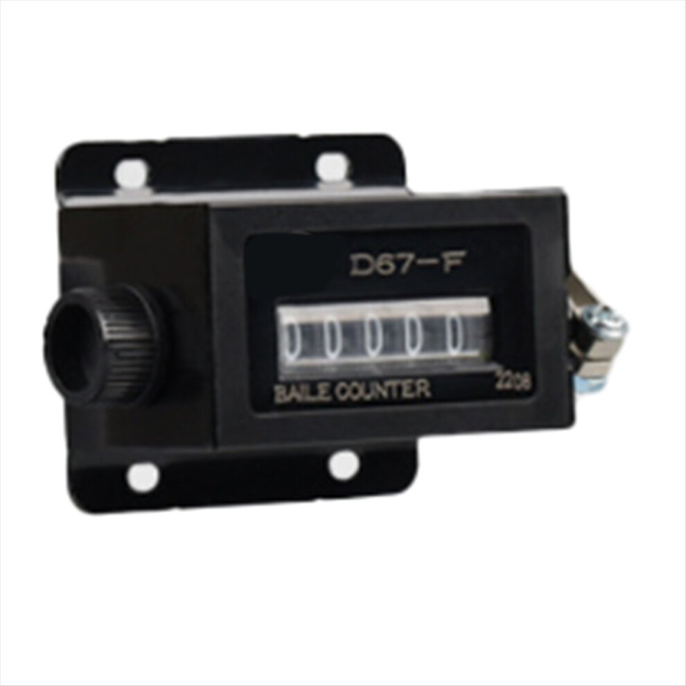 Mini Digital Counter 0-99999 5Digit Number Hand Tally Click Timer Mechanical Resettable Manual Pull Stroke Counter D67-F 4851755680674