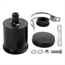 Motorcycle Brake Fluid Reservoir Fluid Cup Oil Reservoir Tank for Front Brake Small Oil Pot Replacement Aluminum Alloy