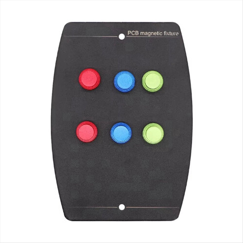 PCB-soldeerplatform met 6 magnetische pinhouders.