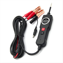 Elektrische systeemtester met LCD-display, weerstands- en spanningsmeter, 5V-40V meetsondeset, elektrische circuit tester voor voertuigen.