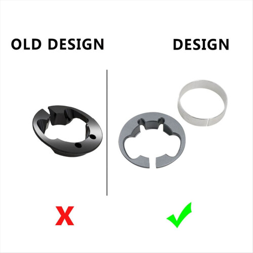 Kit d'extension de jeu de direction pour vélo SL7 avec rondelles, câble interne et bague de compression. 2