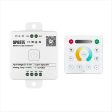 Contrôleur double And-SP637E SPI DC5-24v avec prise en charge de la télécommande tactile 2,4 GHz