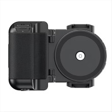 Supporto per impugnatura per fotocamera del telefono con otturatore wireless e adattatore per treppiede da 1/4 di pollice per 15-13 Pro Max