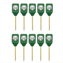 10 stuks draagbare bodemvochtigheidssensoren, mini-potgrondanalysatoren, plantenvochtigheids- en temperatuurmeters