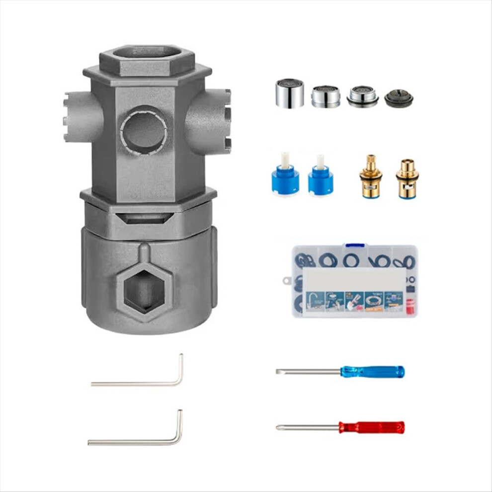 Wrench Tool Set For Faucet, Multifunctional Kitchen And Bathroom Wrench, Wrench Tool Set For Faucet, Faucet Wrench 4851755696033