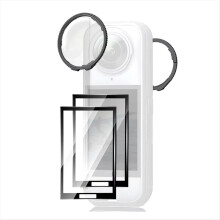 Zubehörset für die X5-Kamera: 2-in-1-Objektivschutz aus optischem Glas & HD-Vollbild-Displayschutzfolie
