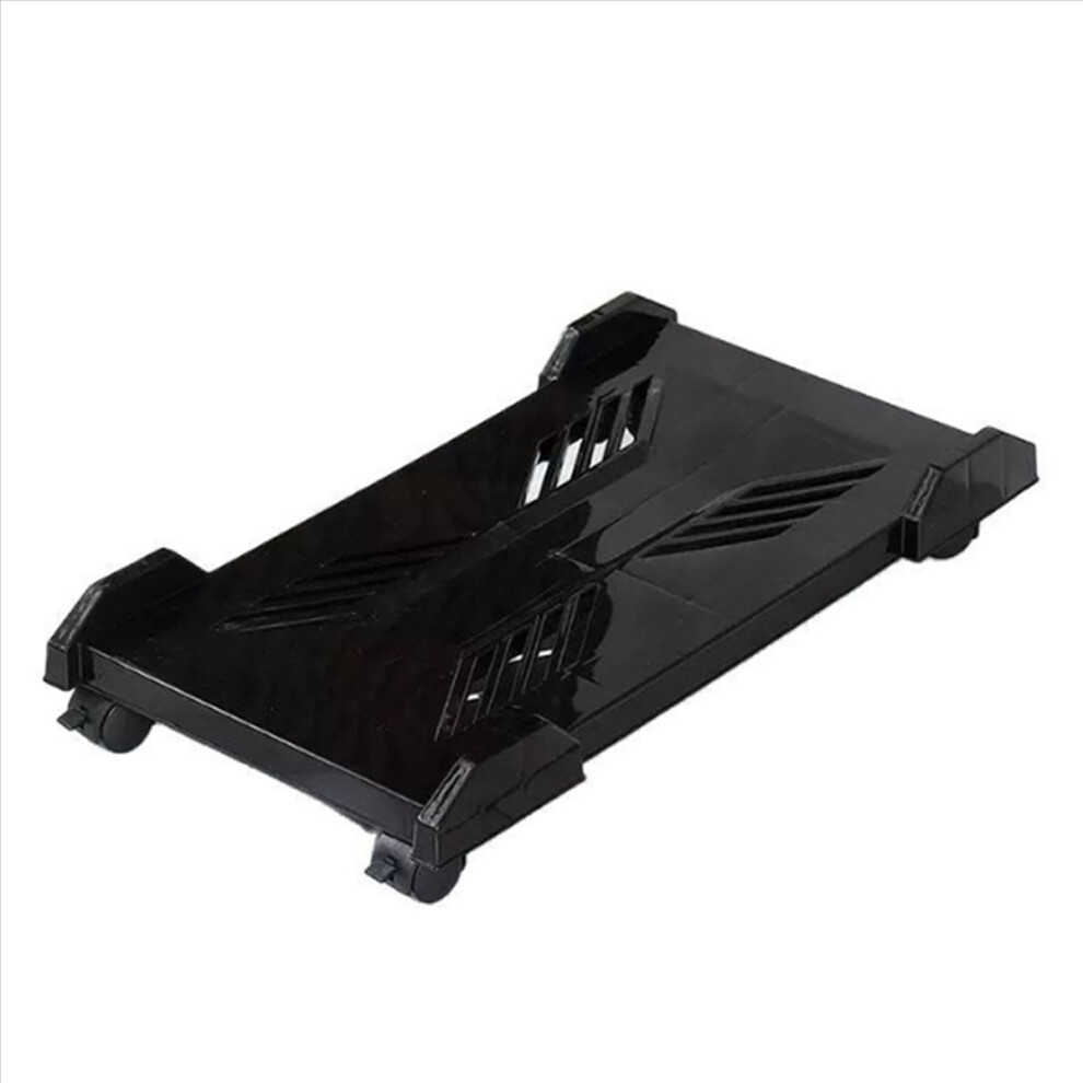 Computer Tower Stand Adjustable Mobile Cpu Stand Gaming Pc Case With 4 Caster Wheels Most For Most Pc Computer Desk 4851755633052