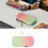 Travel Case for 2 Multi Functional Protective Case Travel Carrying Case Storage Bag Gradient Color 2