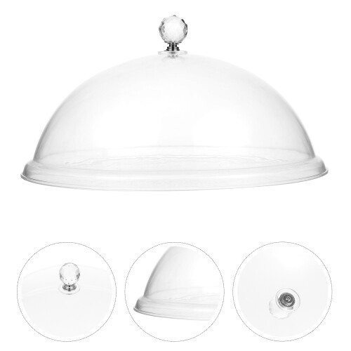 Clear Voedselafdekking Rond Cake Stofdicht Versbehoudend 1