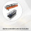 Crystal Case for 2 Transparent Hard PC Cover Magnetic Handle Protective Case for 2 5