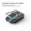 Transparent Storage Box for 2 Game Console Box Protective Case for Switch 2 Game Controller Hard Shell 6