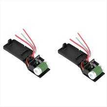 2 Stück 17117541092R Motorkühlerlüfter-Vorwiderstand für R50 R52 R53 2003-2008 Autoteile
