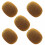 5xFruit Simulation Authentic Appearance Artificial Kiwifruits 1