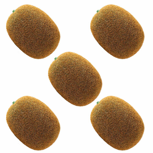 5xFruit Simulation Authentic Appearance Artificial Kiwifruits