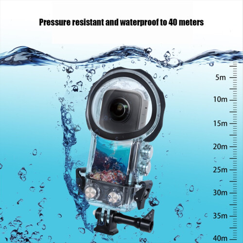 Dive Case for X3 Waterproof Case,360 Panorama Camera Accessory,Dive Case with 40m Waterproof Depth 2