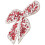 Rhinestone Applique Patch Rood 1 Pack 0,2 X 2,3 X 2,4 Inch 3