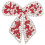 Rhinestone Applique Patch Rood 1 Pack 0,2 X 2,3 X 2,4 Inch 10