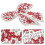 Rhinestone Applique Patch Rood 1 Pack 0,2 X 2,3 X 2,4 Inch 11