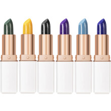 6 Unidades Labial Cambia Color, Herramientas Maquillaje Mujer