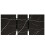 Telescopic Dining Table with Black Marble Pattern 7