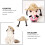 1Pc Pet Straw Woven Hat with Braid Decor Assorted Color Summer Shade 11