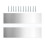 Rectangular Kicking Plate Stainless Steel Door Finger Push Plate 1