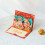 Traditional Chinese Greeting Card with Envelope Unique Folding 6