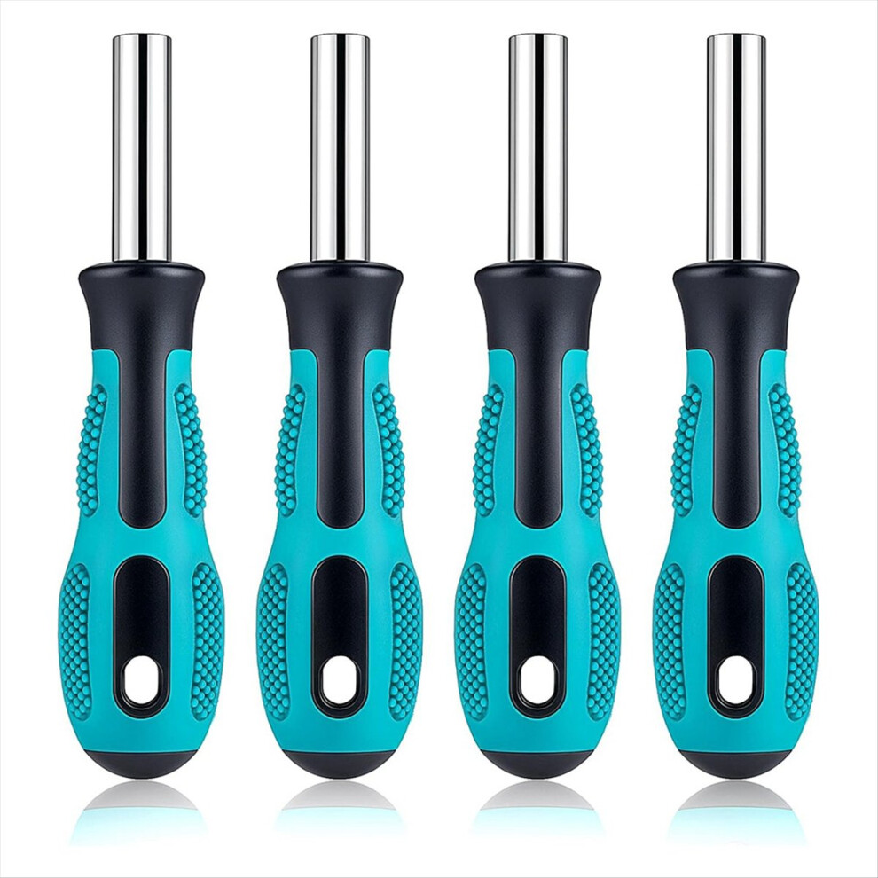 4 Pcs Bit Driver Handle, 1/4 Driver Handle Magnetic Screwdriver Bit Drivers Magnetic Bits Holder Screwdriver Handles 4851755695708