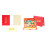 Traditional Chinese Greeting Card with Envelope Unique Folding 2