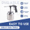 750ml Sandlasting Tool 1/4inch Pneumatic Portable Sandblasting Sand Blasting Machine for Removing Rust 4