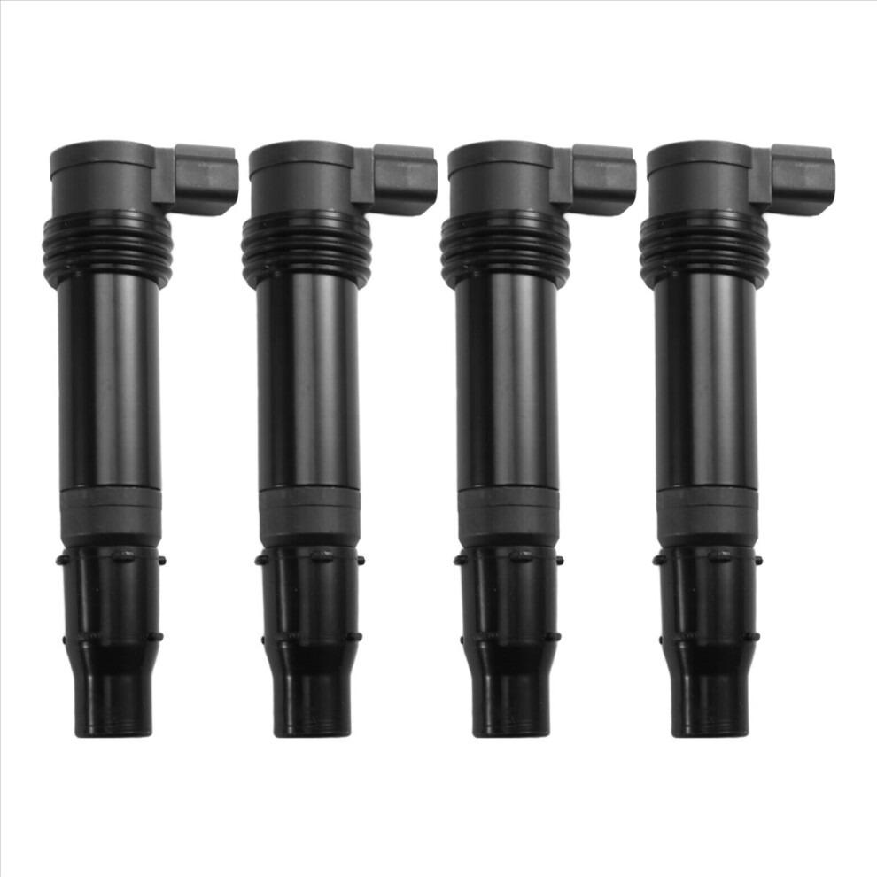4Pcs Motorcycle Ignition Coil Stick Fit Ignition Coil For Zx636 Zx6r Zxr9f R9f 636 05-16 F6t570 4851755610343
