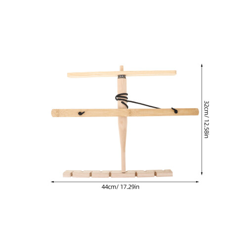 Camping Ausrüstung Holz Feuerbohrer Set Kompakt 1