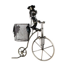 Bike Shape Wines Bottles Holder Desktops Wines Rack Organizers