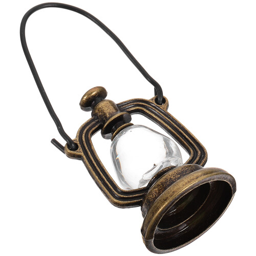 Dollhouse Hars Kerosinelamp Miniature Onbruikbare Lamp