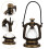 Dollhouse Hars Kerosinelamp Miniature Onbruikbare Lamp 6