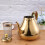 1.2L Hervidor Acero Inoxidable Boca Larga Café 4
