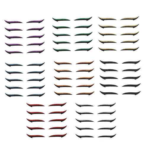 40 De Stickers Réutilisables Pour Eye-Liner Paupières Double