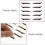 40 De Stickers Réutilisables Pour Eye-Liner Paupières Double 9