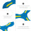 Kids Boomerang Toy Three Returning Plaything 8
