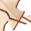 2Pcs 3D Rocket Puzzle Model Toy Wooden Assembly Puzzle 4